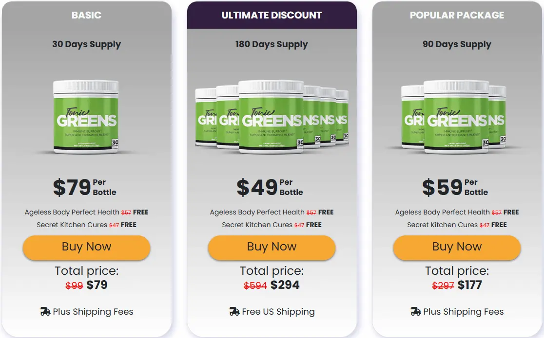 buy Tonic Greens official website